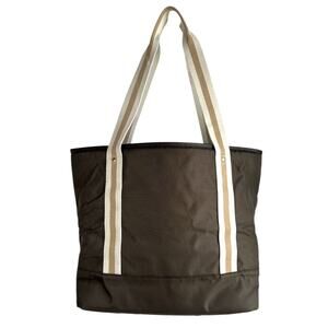 CleverMade Malibu Luxe Tote Bag Structured Shoulder Bag w/ 15” Laptop Sleeve